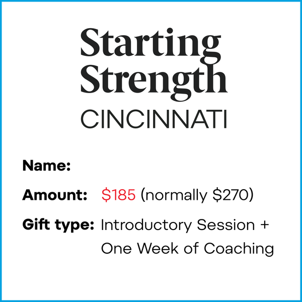 Give the Gift of Strength This Mother's Day: Introductory Session + One Week of Coaching