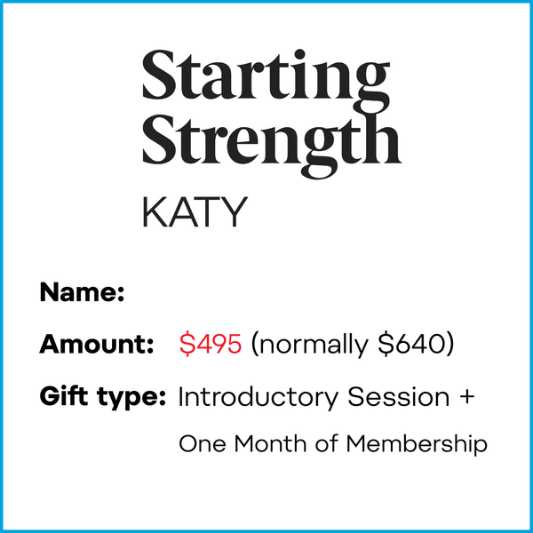 Give the Gift of Strength This Mother's Day: Introductory Session + One Month of Membership