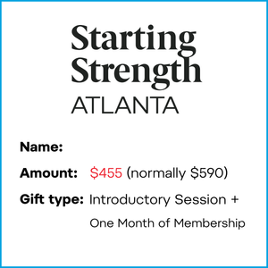 Gift Card - Get Stronger in 2025 | Intro Session + One Month of Membership