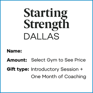 Gift Card | Intro Session + One Month of Coaching
