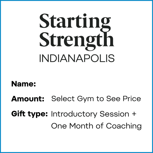 Gift Card | Intro Session + One Month of Coaching