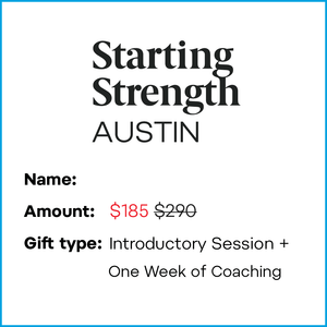 Give the Gift of Strength This Mother's Day: Introductory Session + One Week of Coaching - Austin