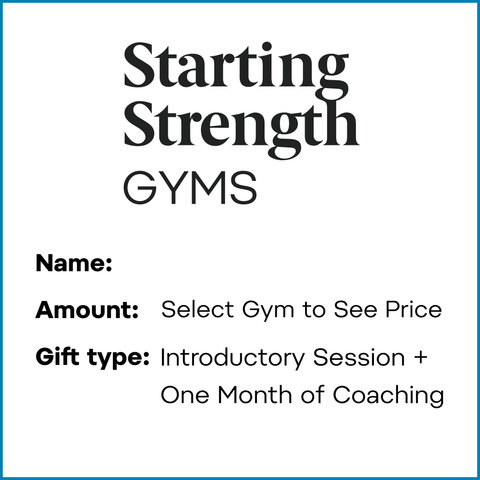 Gift Card: Intro Session + One Month of Coaching