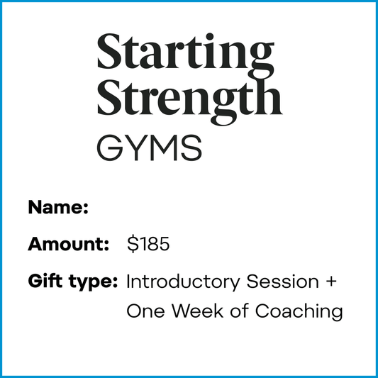 Gift Card | Intro Session + One Week of Coaching