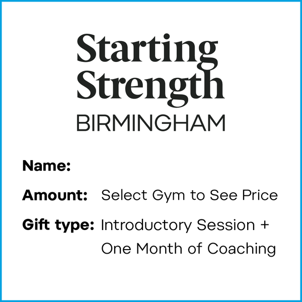 Gift Card | Intro Session + One Month of Coaching