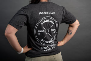 1000lb Plate Club T-Shirt (Summer Blowout)