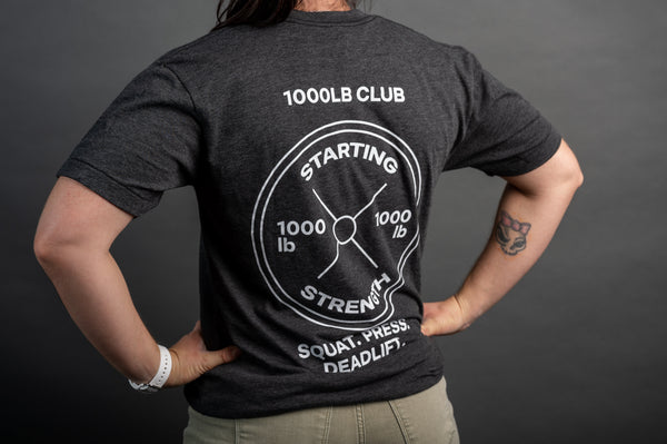 1000lb Plate Club T-Shirt (Summer Blowout)